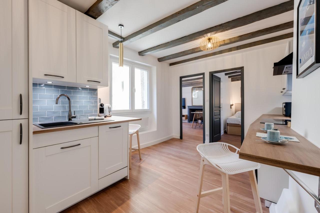 L'Escale Bleue - Apartment For 2 To 4 People In The Heart Of 阿讷西 外观 照片